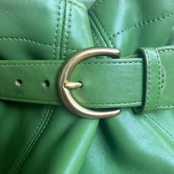 Coach 1997 Leaf Green Soho Belted Pouch - Picture 8 of 8